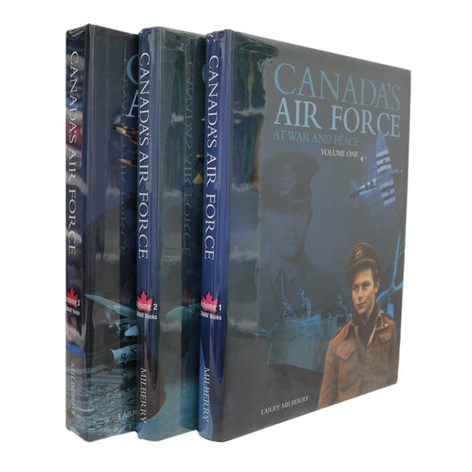 Canada's Air Force 3 Volume Set RCAF Canadian Aviation Military History Used Book