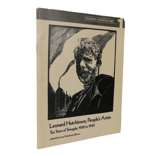 Leonard Hutchinson People's Artist Canada Canadian Printmaker Printmaking Art Book