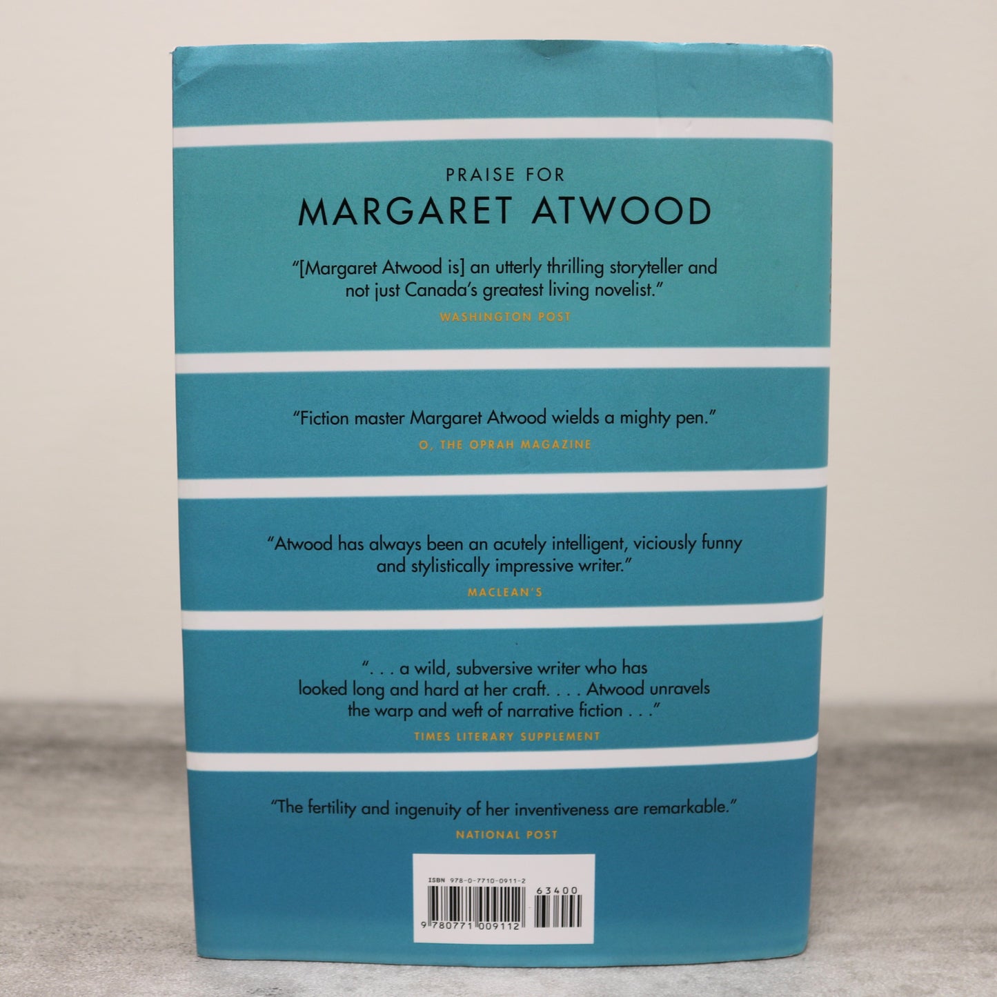 The Heart Goes Last Margaret Atwood Fiction Novel First Edition Used Book