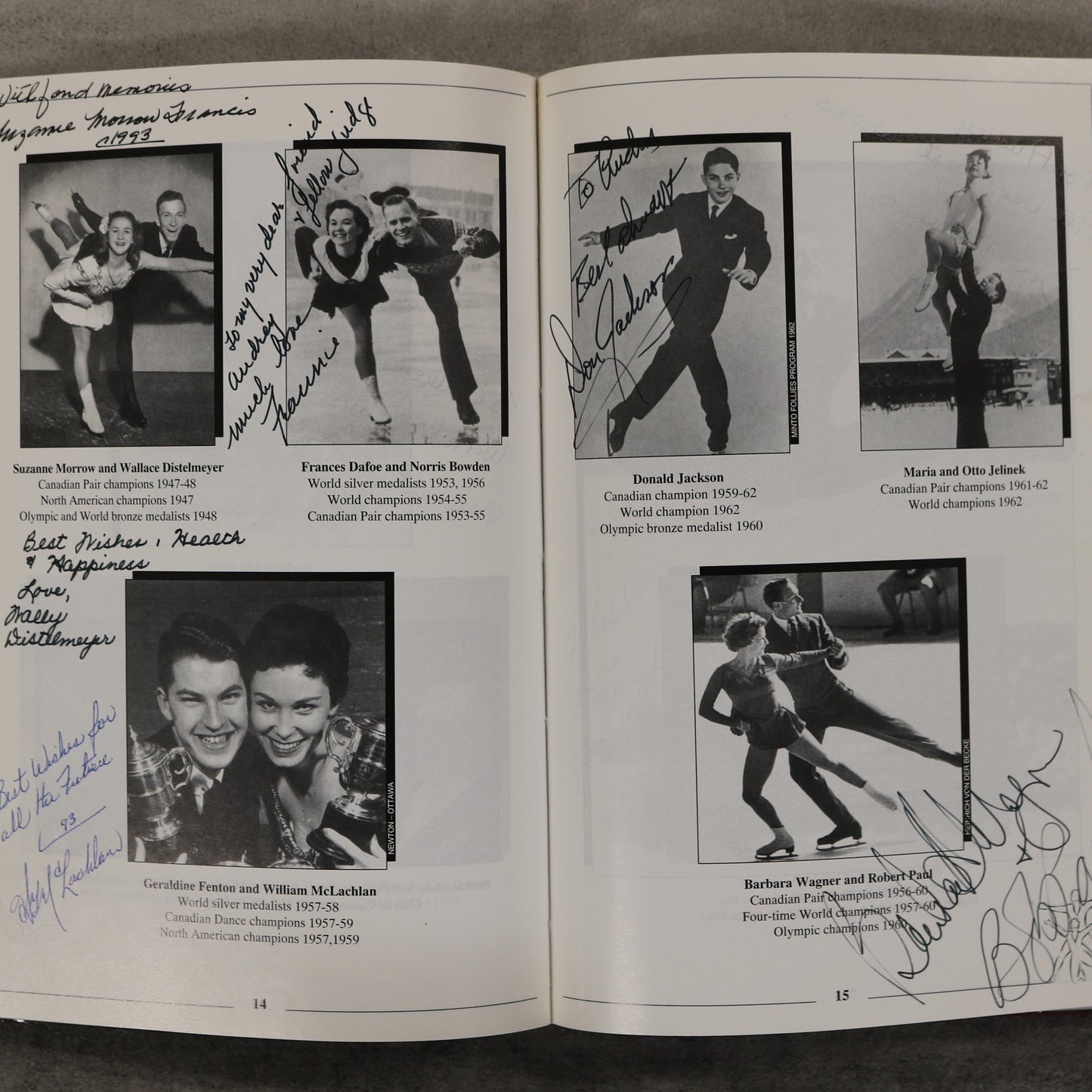 Reflections on CFSA Canada Canadian Figure Skating Ice Skaters Association Used Book