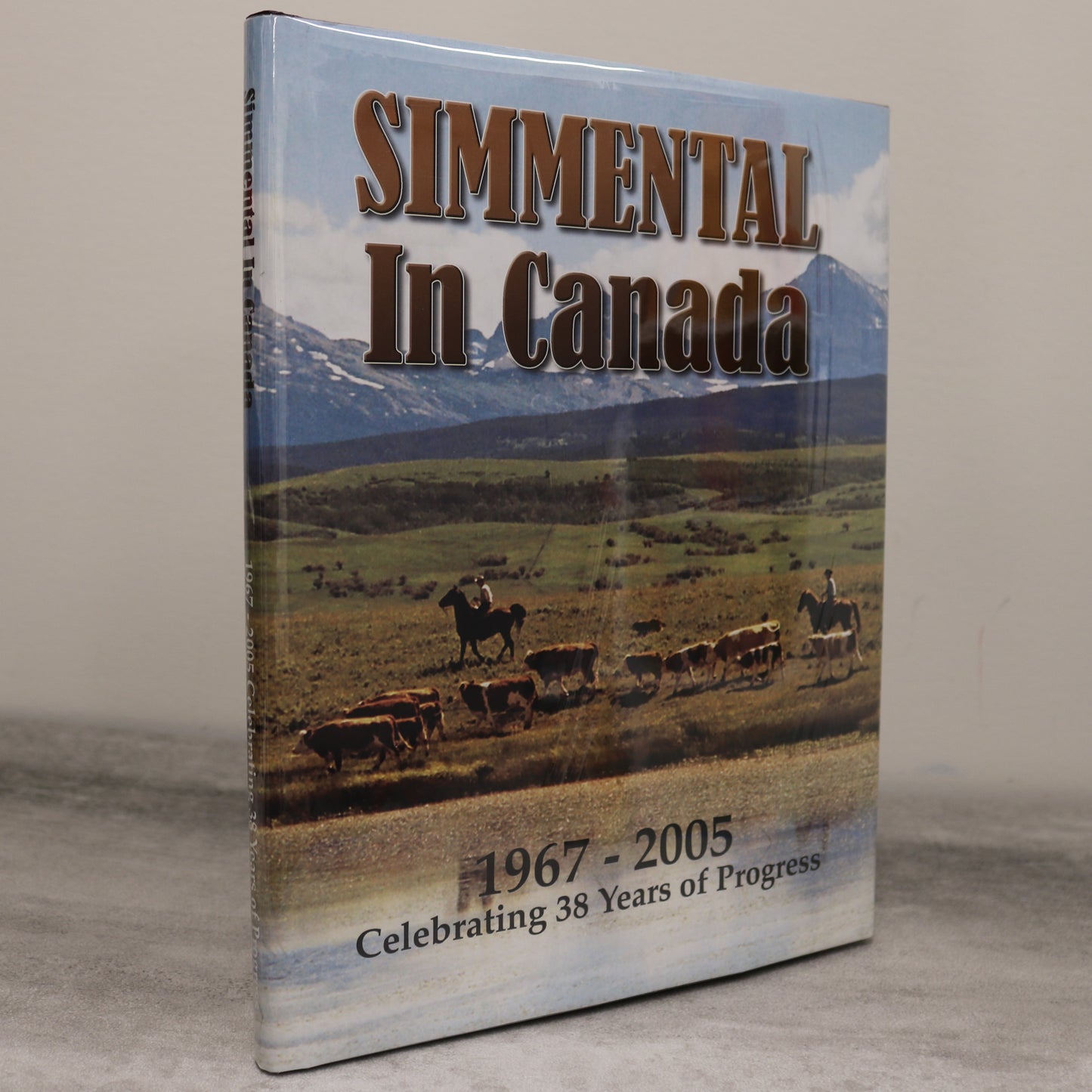 Simmental Cattle Alberta Canada Canadian Cow Breeding Ranching History Used Book