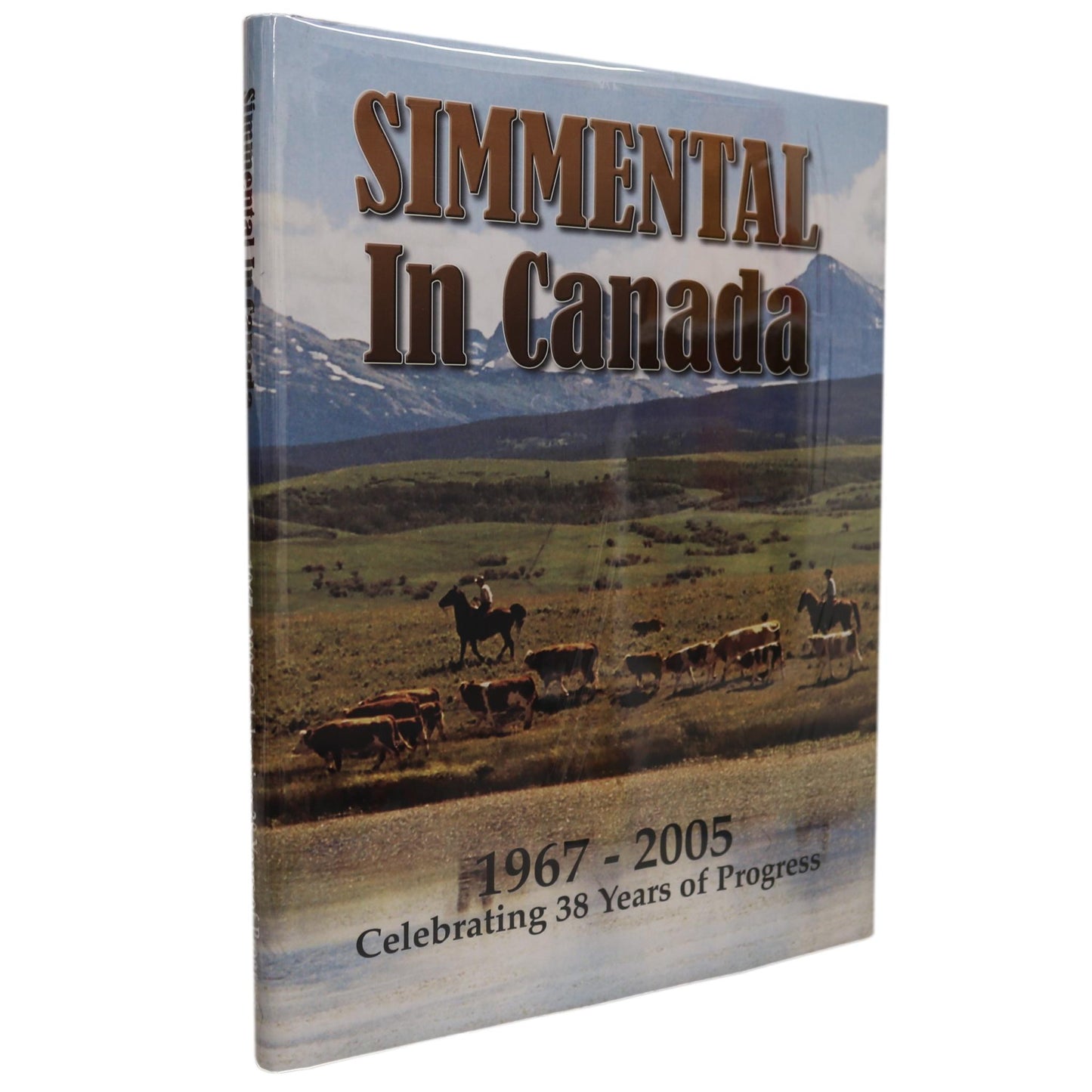 Simmental Cattle Alberta Canada Canadian Cow Breeding Ranching History Used Book