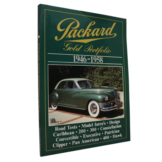 Packard Gold Portfolio 1946-1968 Automobile Motorcar Vintage Vehicles Used Book