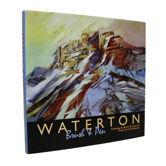 Waterton Brush Pen Brent R. Laycock Canada Canadian Artist Painter Paintings Art Book