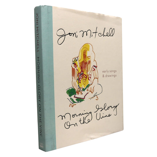 Joni Mitchell Morning Glory Songs Drawings Artist Poetry Art Sketching Used Book