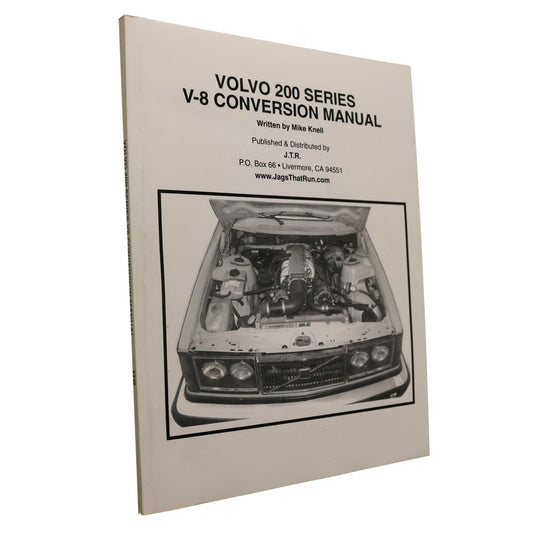 Volvo 200 Series V-8 Conversion Manual Automobile Vehicle Engine Guide Used Book