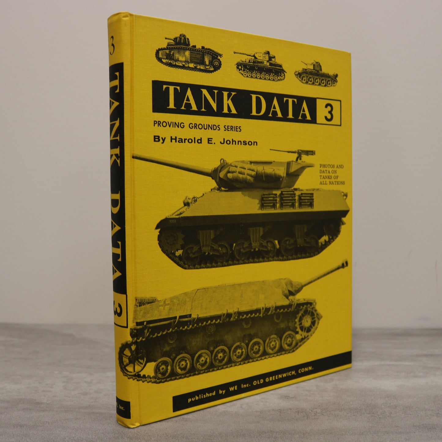 Tank Data 3 Warfare Machinery Tanks Armoured Vehicles War Military History Used Book