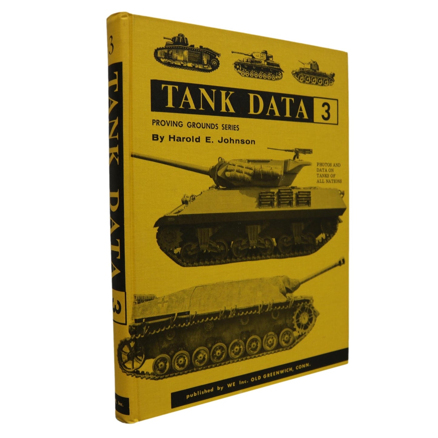 Tank Data 3 Warfare Machinery Tanks Armoured Vehicles War Military History Used Book