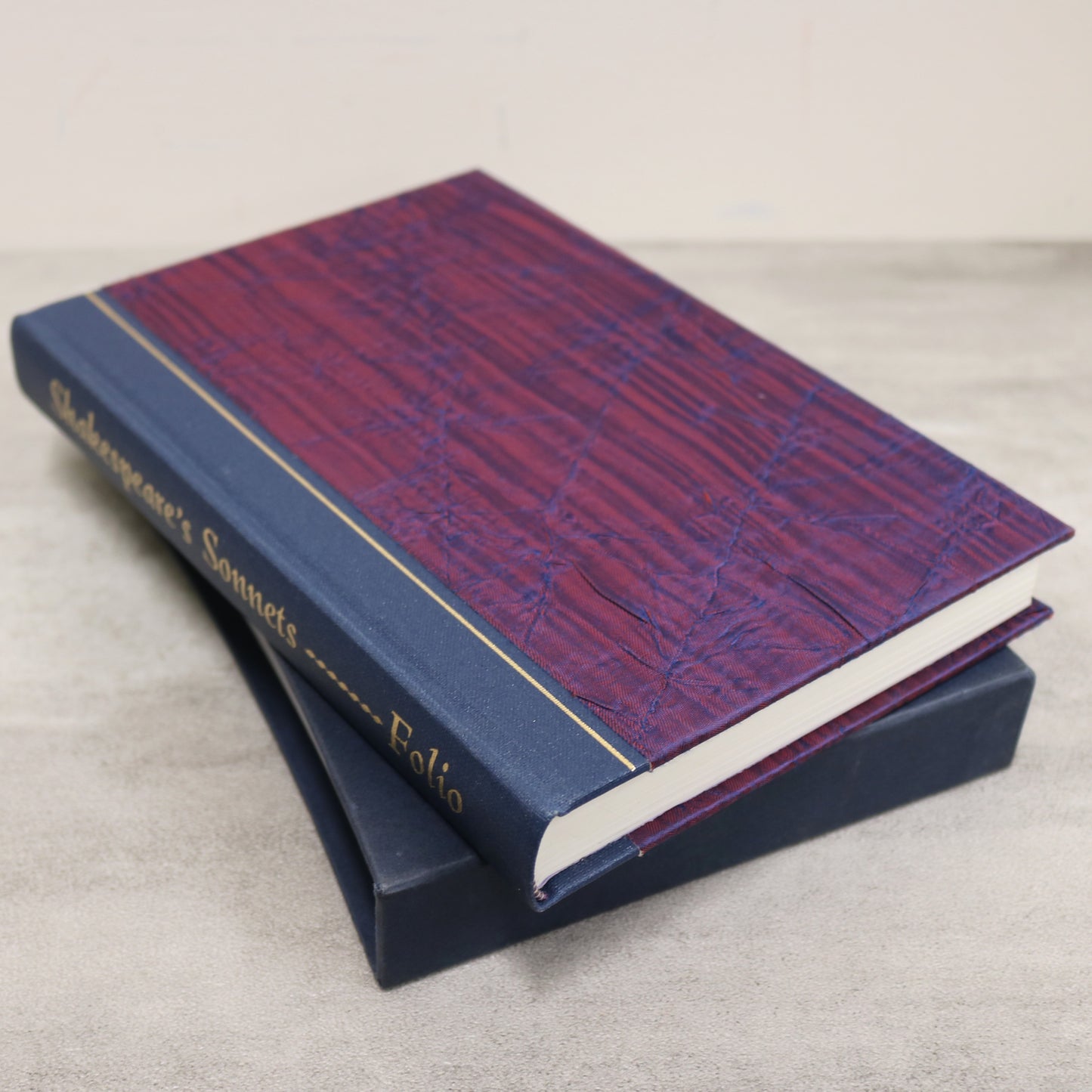 William Shakespeare's Sonnets Lover's Complaint Folio Society Poetry Used Book