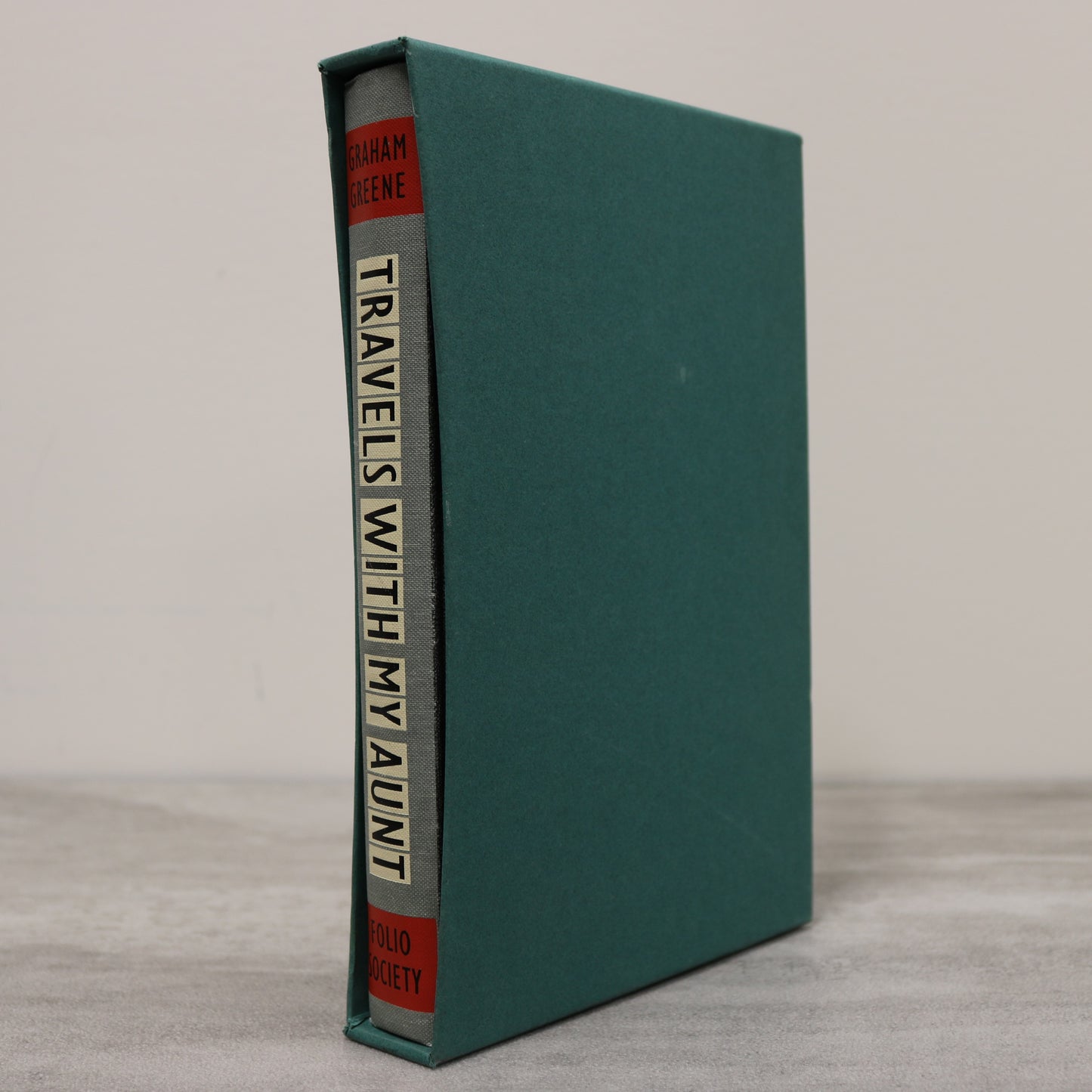 Graham Greene Travels With Aunt Folio Society Fiction Novel Hardcover Used Book