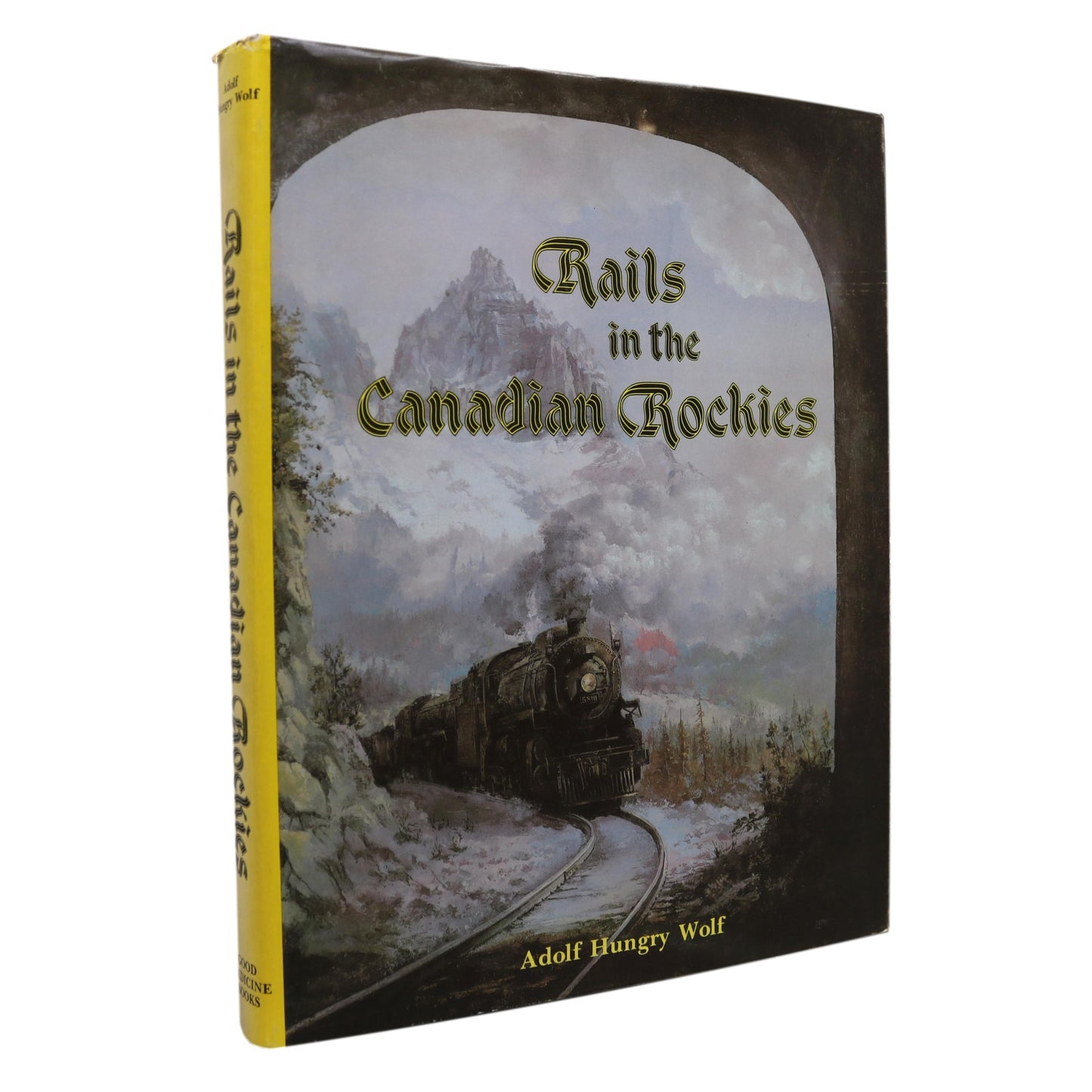 Rails in Canadian Rockies Railways Railroads Canada Canadian Pictorial History Used Book