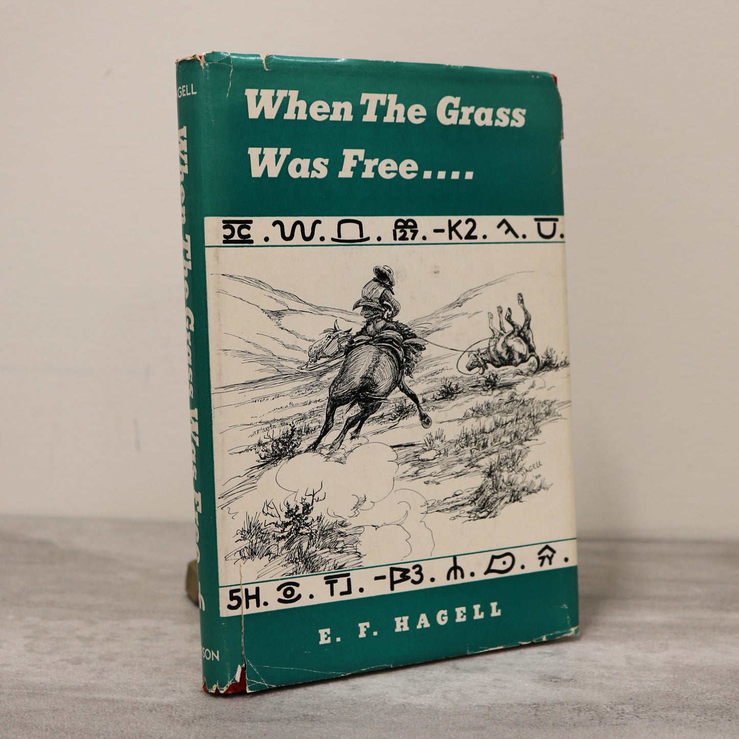 When Grass Was Free Southern Alberta Old West Ranching Canada Canadian History Book