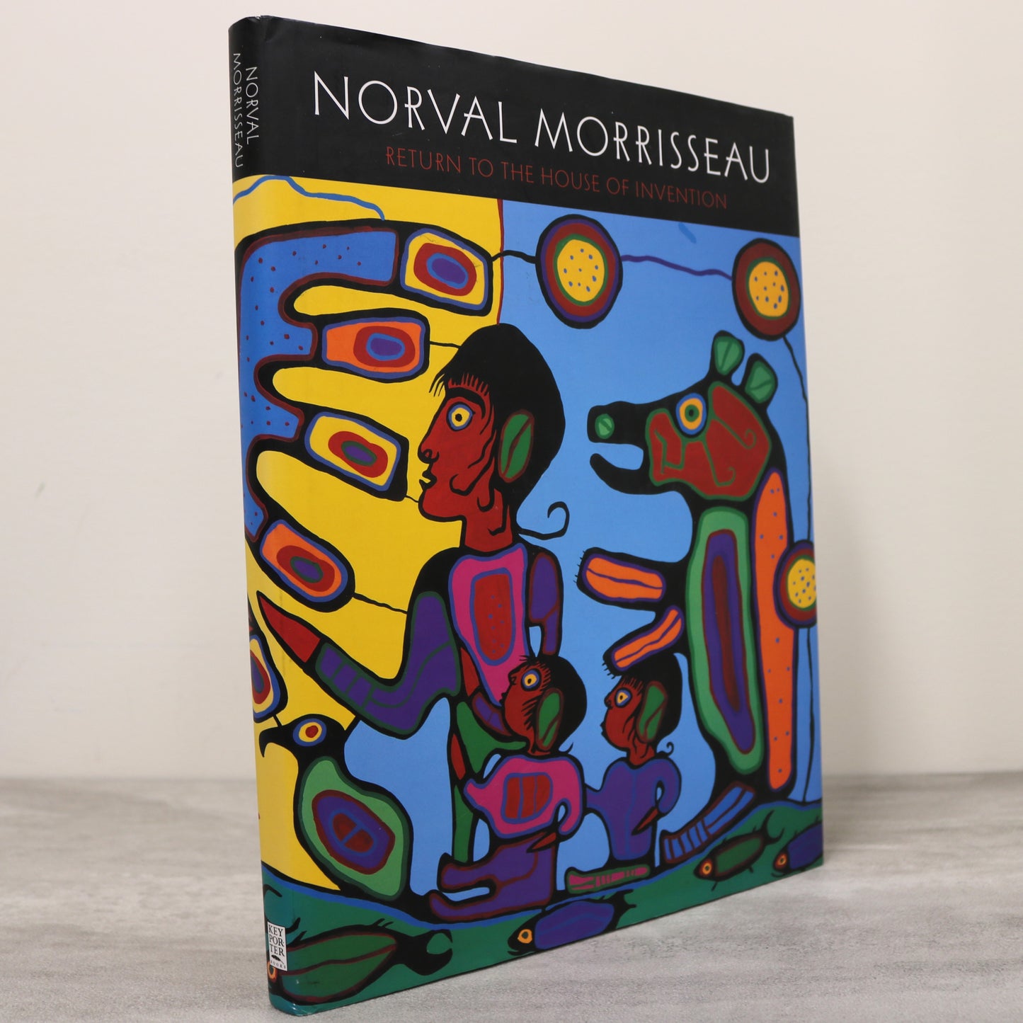 Norval Morrisseau House of Invention Ojibwa First Nations Canadian Artist Art Book