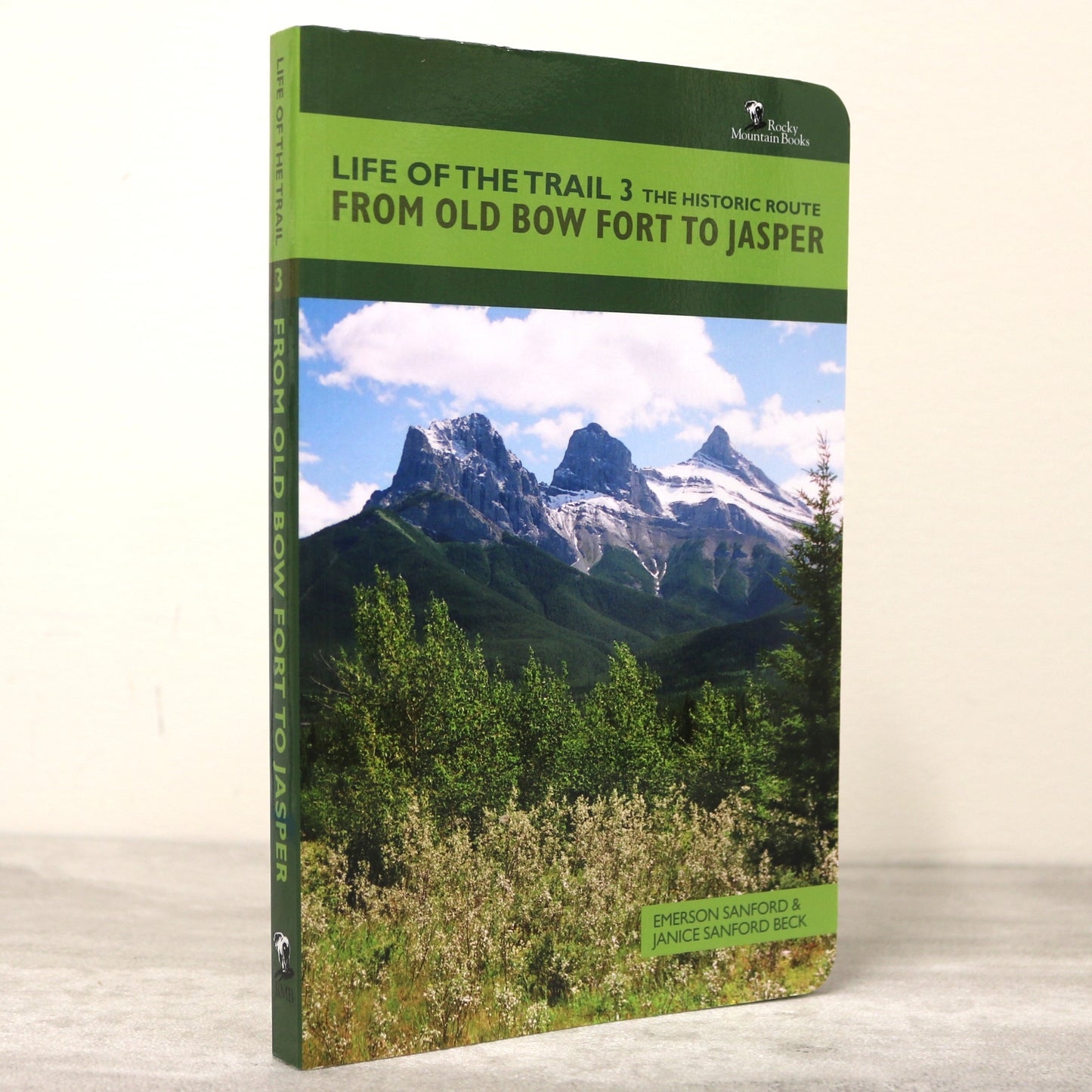 Old Bow Fort to Jasper Historic Route Trail Walking Guide Alberta Canada Canadian Book