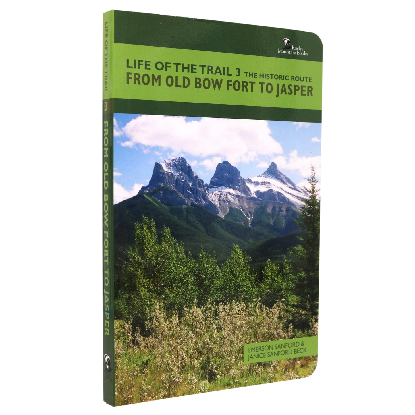 Old Bow Fort to Jasper Historic Route Trail Walking Guide Alberta Canada Canadian Book