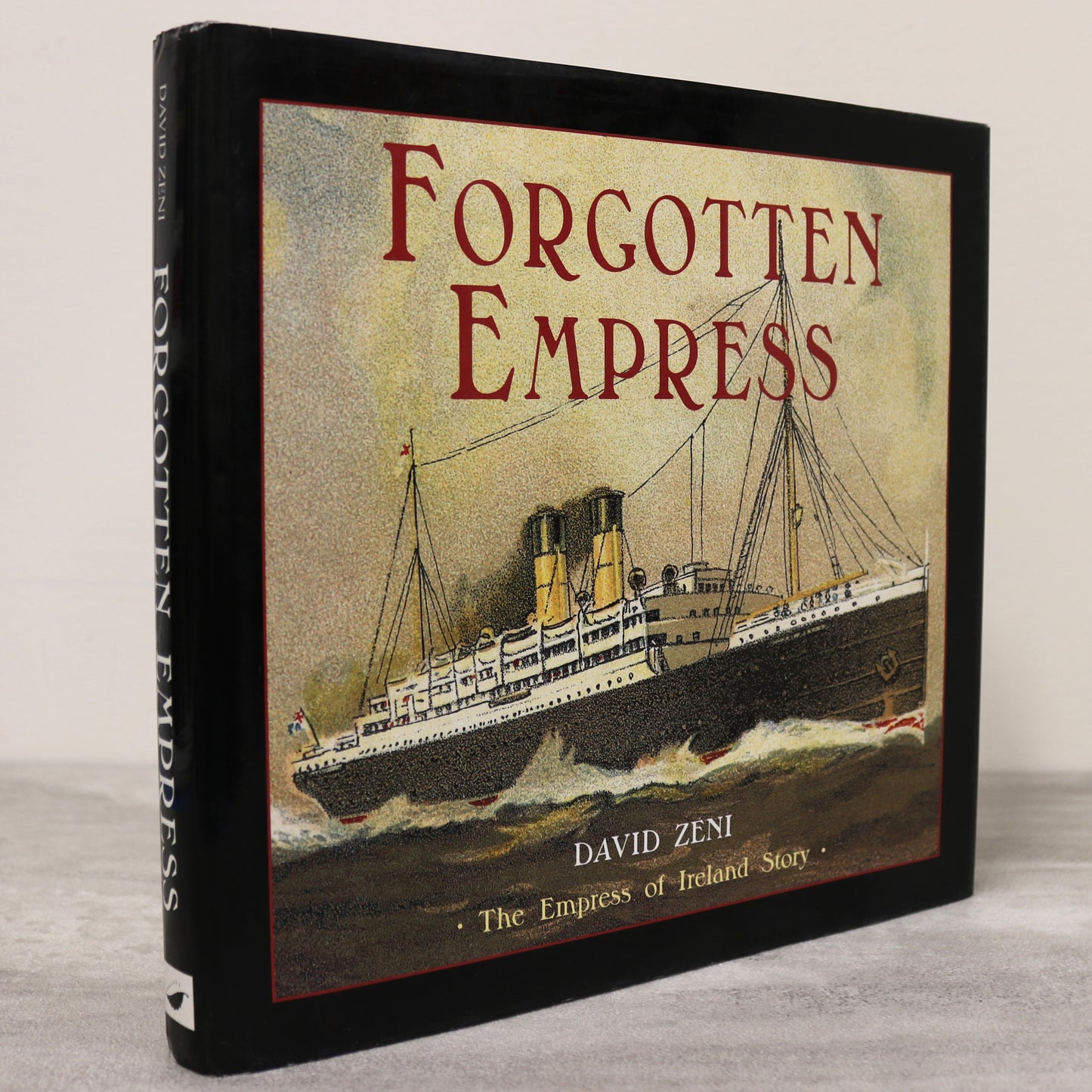 Forgotten RMS Empress of Ireland Steamship Steamboat Liner History Used Book