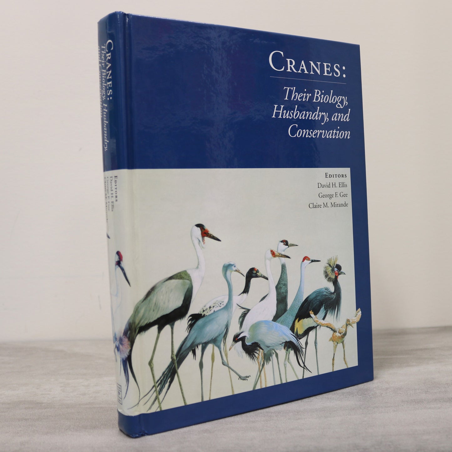 Cranes Birds Biology Husbandry Conservation Nature Natural History Used Book
