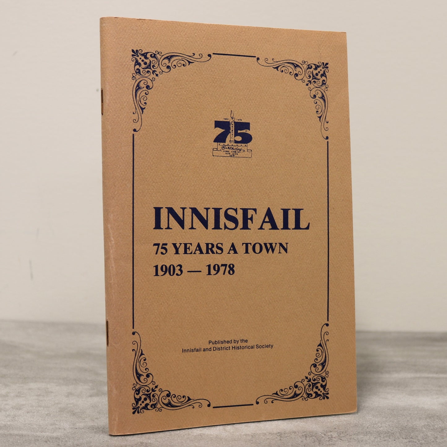 Innisfail 75 Years Alberta Canada Canadian Local History Used Book