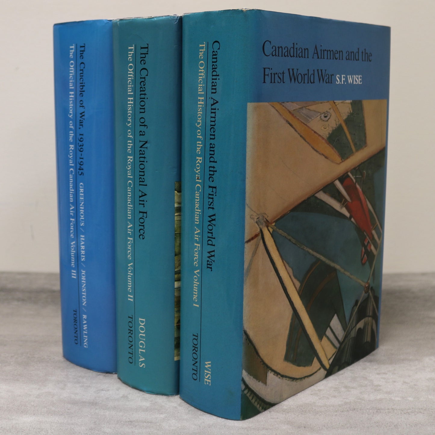 Official History RCAF 3 Volume Set Canada Canadian Aviation Military History Books