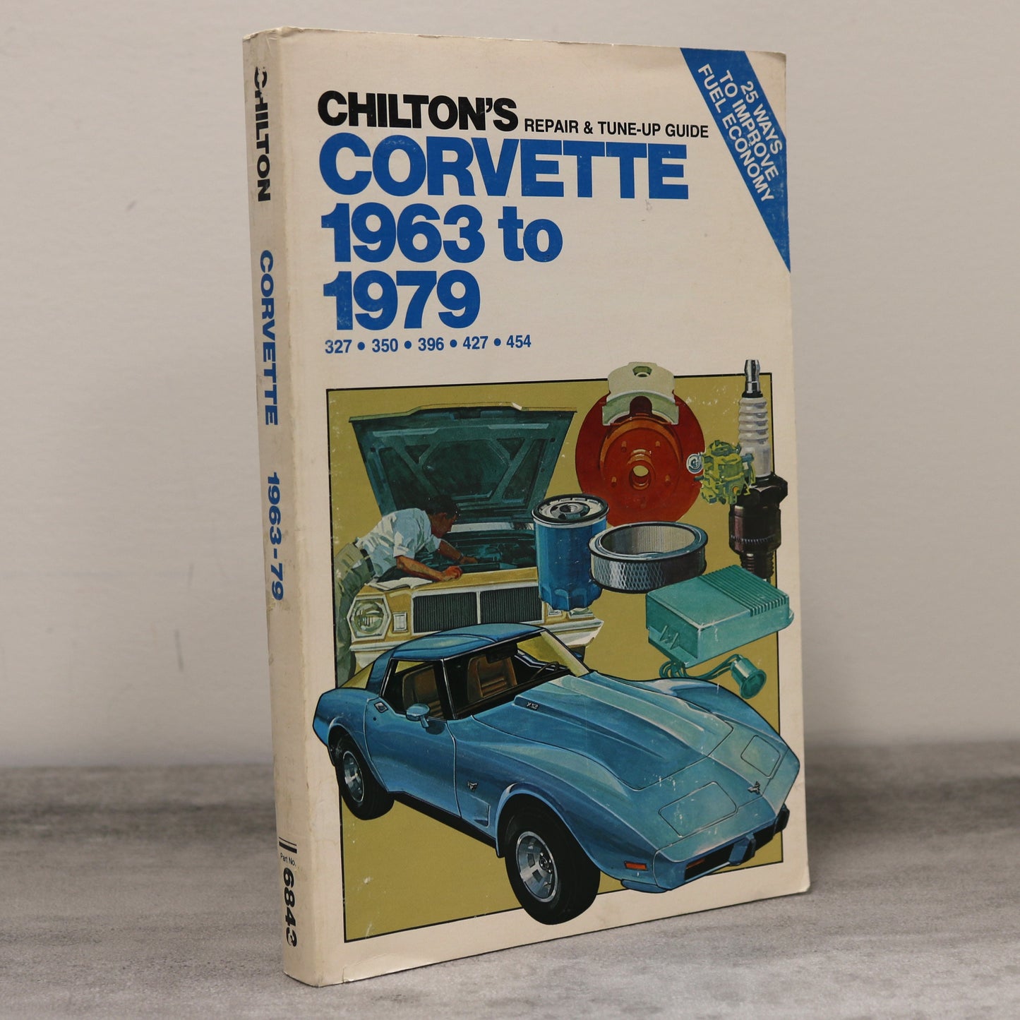 Corvette 1963-1979 Chilton Repair Mechanic Guide Manual Vehicle Automotive Book