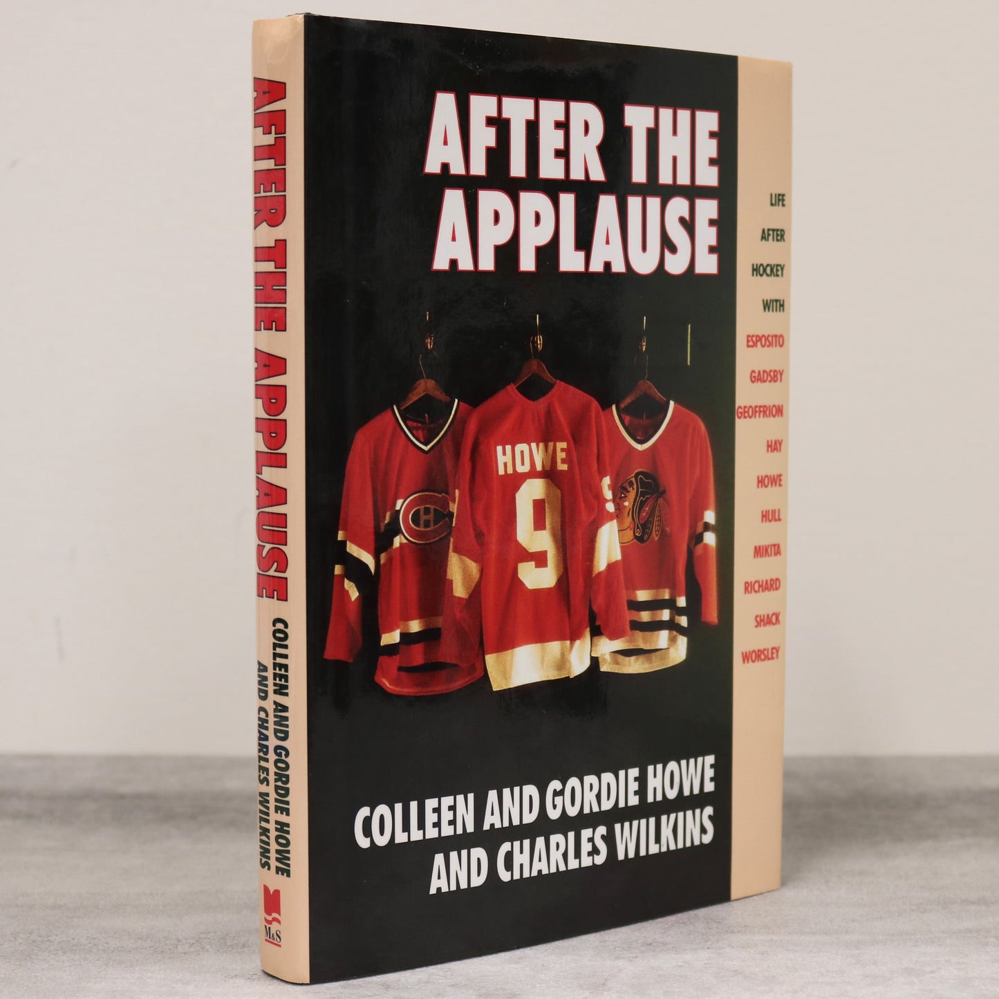 After the Applause Gordie Howe Bobby Hull Hockey Sports Memoir NHL Inscribed Book