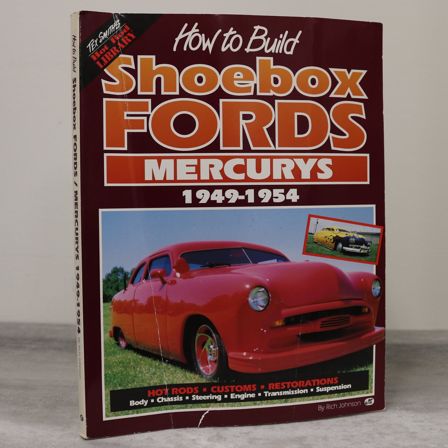 How to Build Shoebox Fords Mercurys 1949-1954 Ford Vehicle Automotive Manual Book