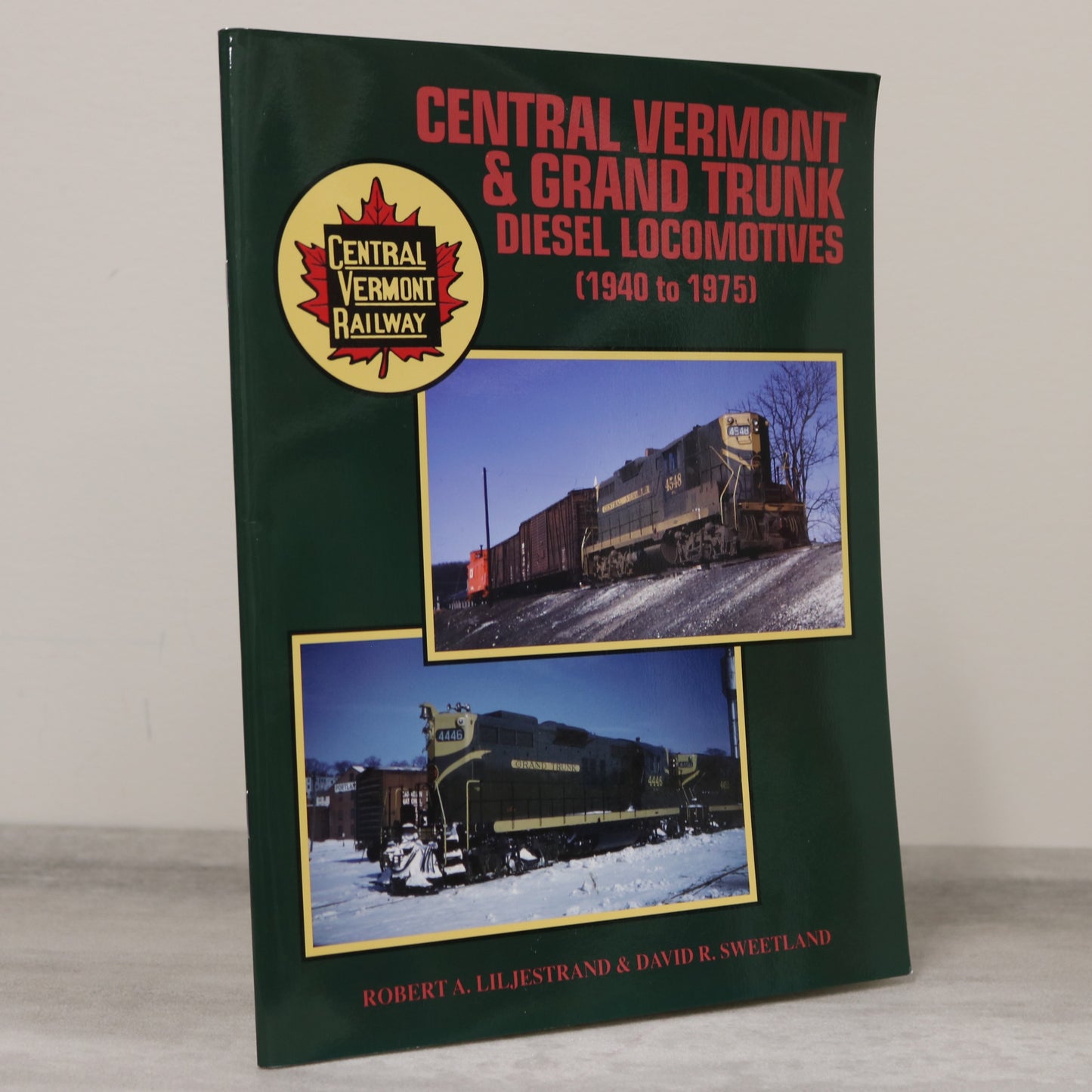 Central Vermont Grand Trunk Diesel Locomotives Railway Railroad Pictorial Book