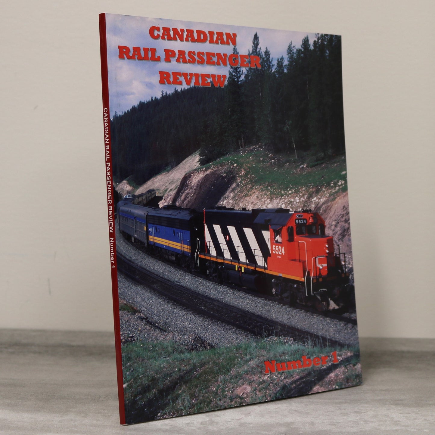 Canadian Rail Passenger Review Railway Railroad CNR VIA Train Pictorial History Book