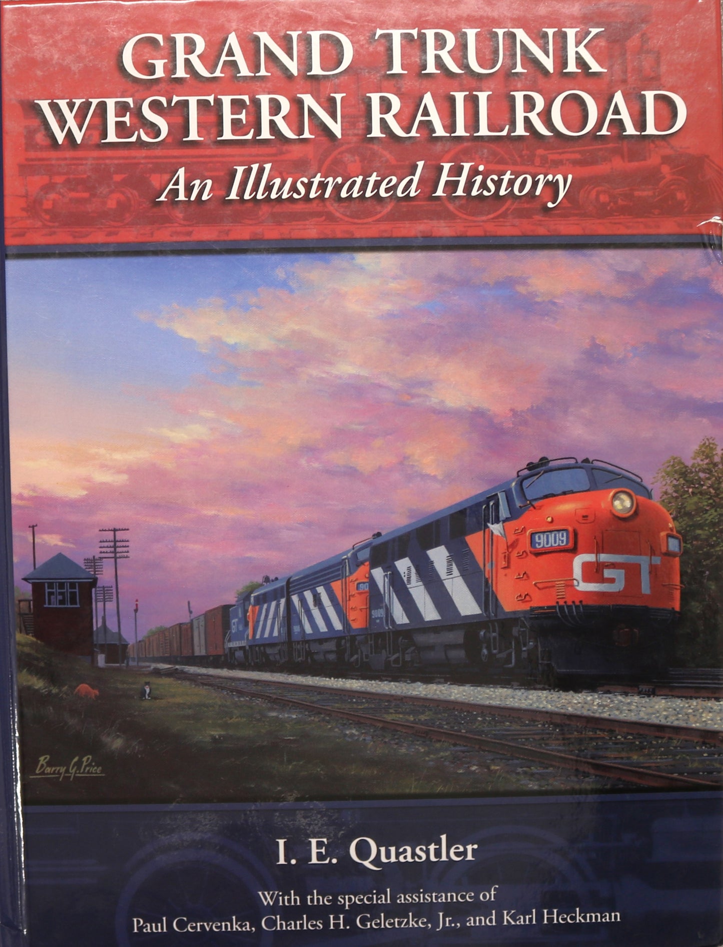 Grand Trunk Western Railroad Railway North America Pictorial History Used Book