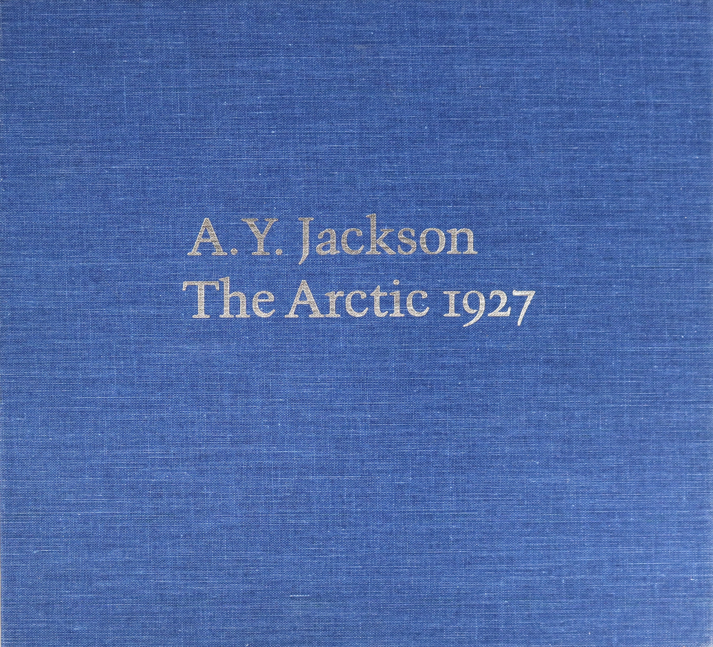 A.Y. Jackson Arctic 1927 Canada Canadian Painter Artist Paintings Art Used Book