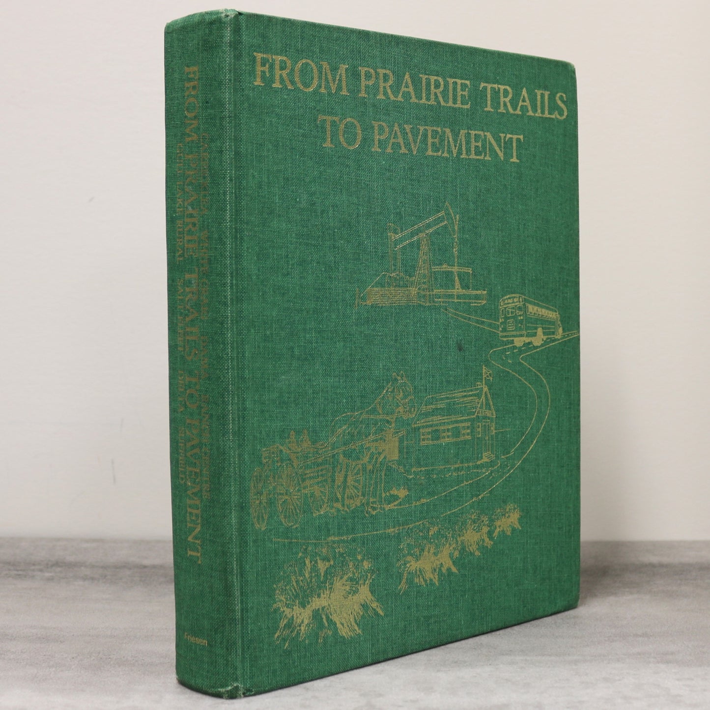 Prairie Trails Pavement Gull Lake Saskatchewan Canada Canadian Local History Book