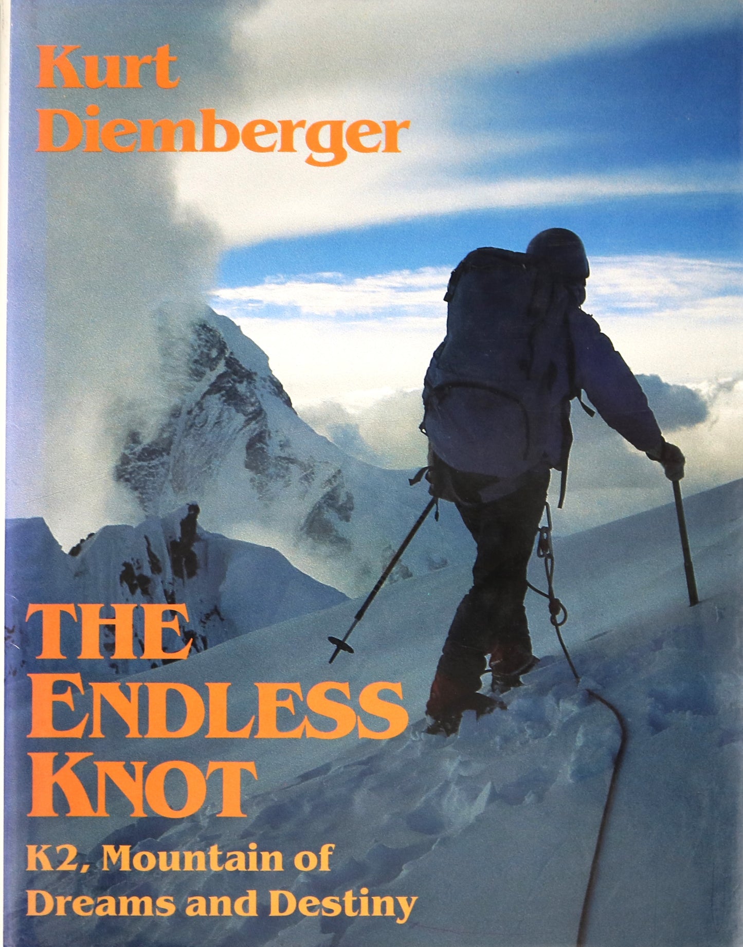 Endless Knot K2 Kurt Diemberger Climbing Mountaineering Karakoram Mountains Book