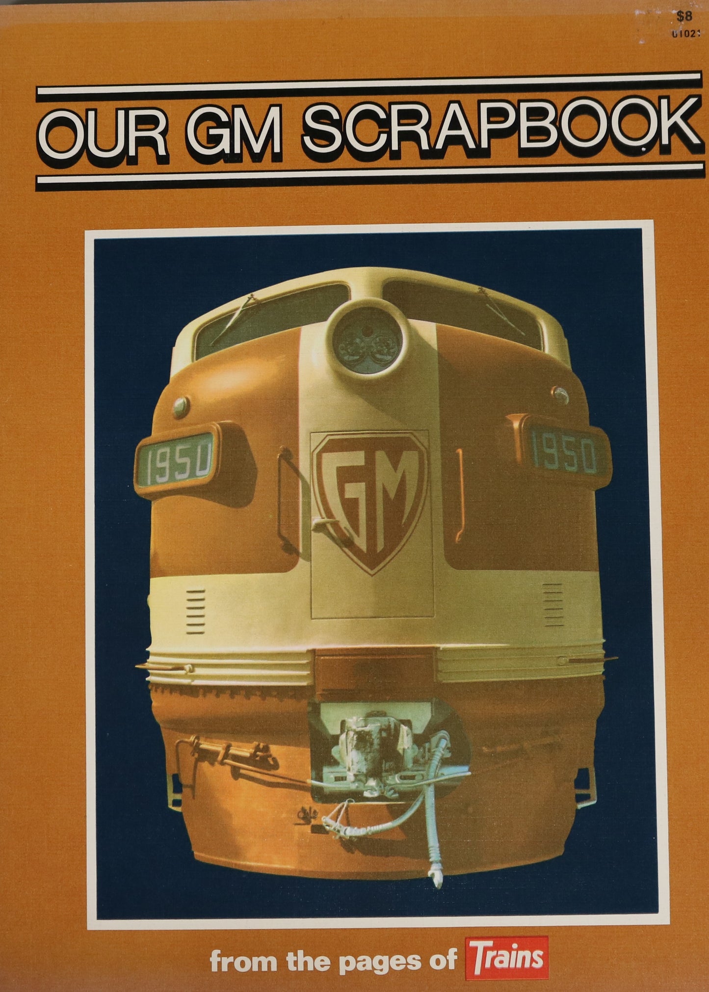 GM Scrapbook General Motors Train Engines Railroad Railway Illustrated History Book