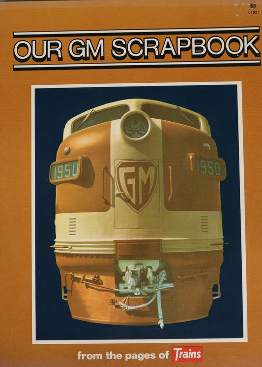 GM Scrapbook General Motors Train Engines Railroad Railway Illustrated History Book