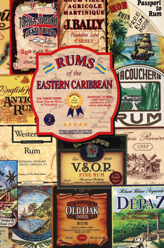 Rums of Eastern Caribbean Distilleries Liquor Alcohol Rum History Recipe Guide Book