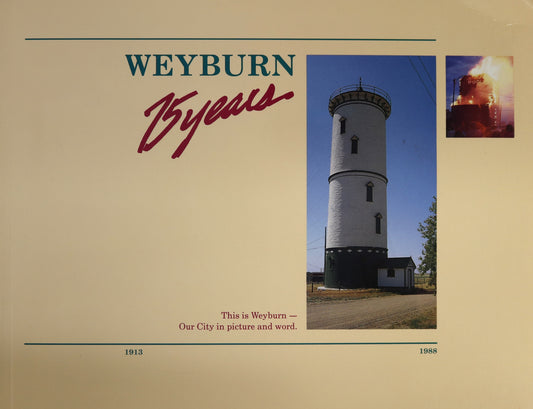 Weyburn 75 Years Saskatchewan Canada Canadian Local History Used Book