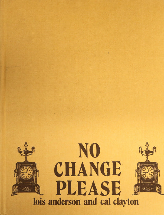 No Change Please Newspaper 1800s Memorabilia Clippings Articles History Book