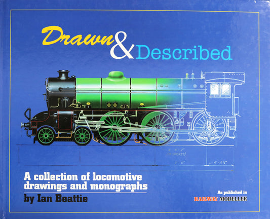 Drawn Described Locomotive Drawings Monographs Trains Railway Railroad Book