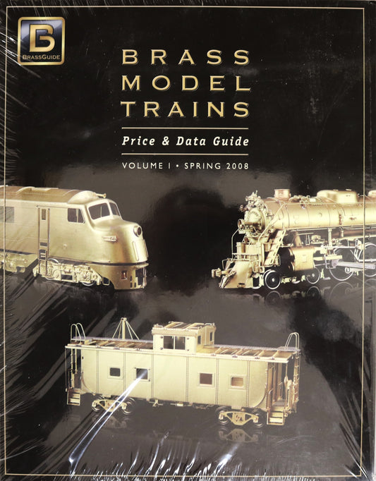Brass Model Trains Spring 2008 2Vol Price Data Guide Railway Toys Collectibles Book
