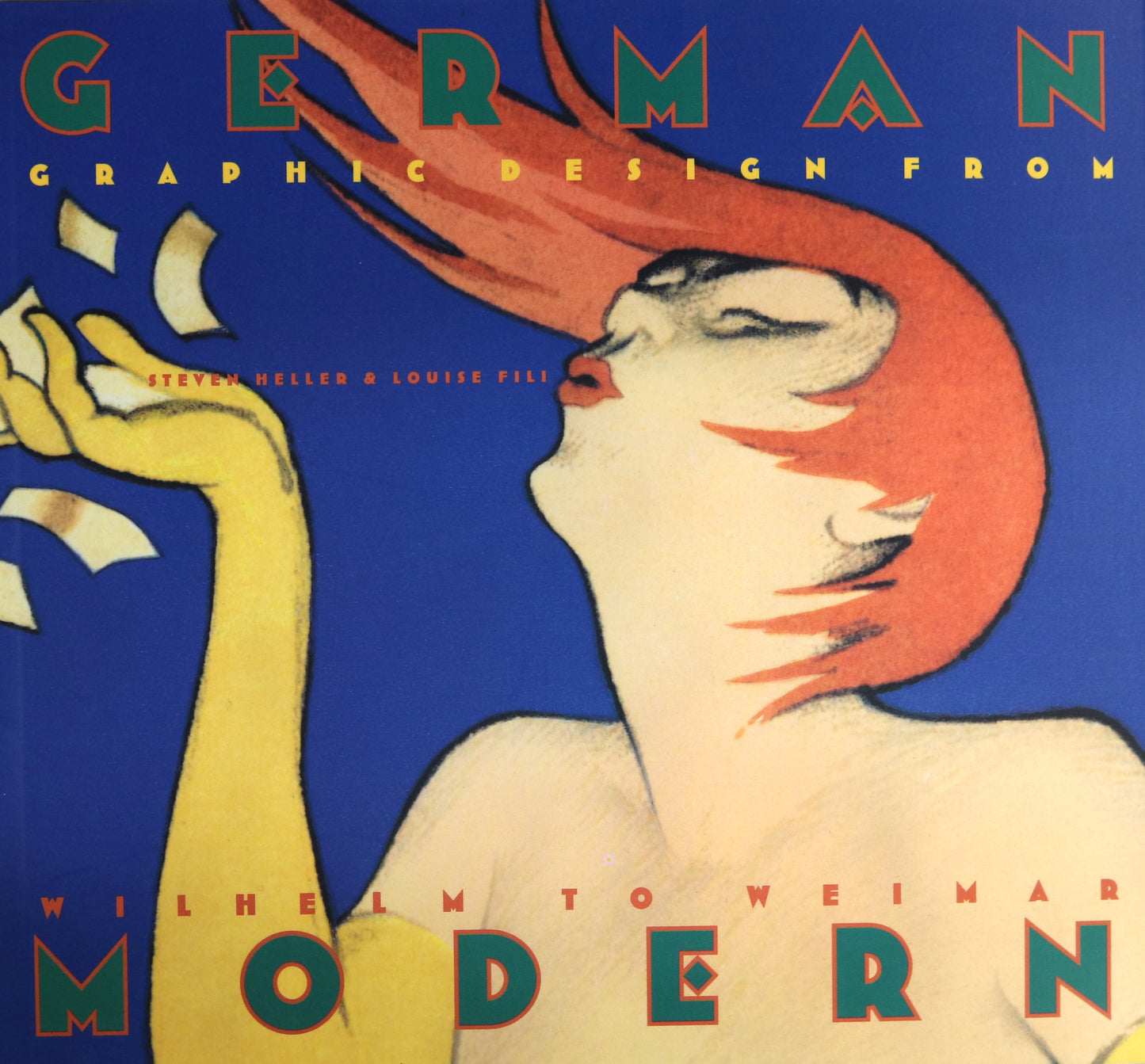 German Modern Graphic Design Wilhelm to Weimar Illustrations Germany Art Book