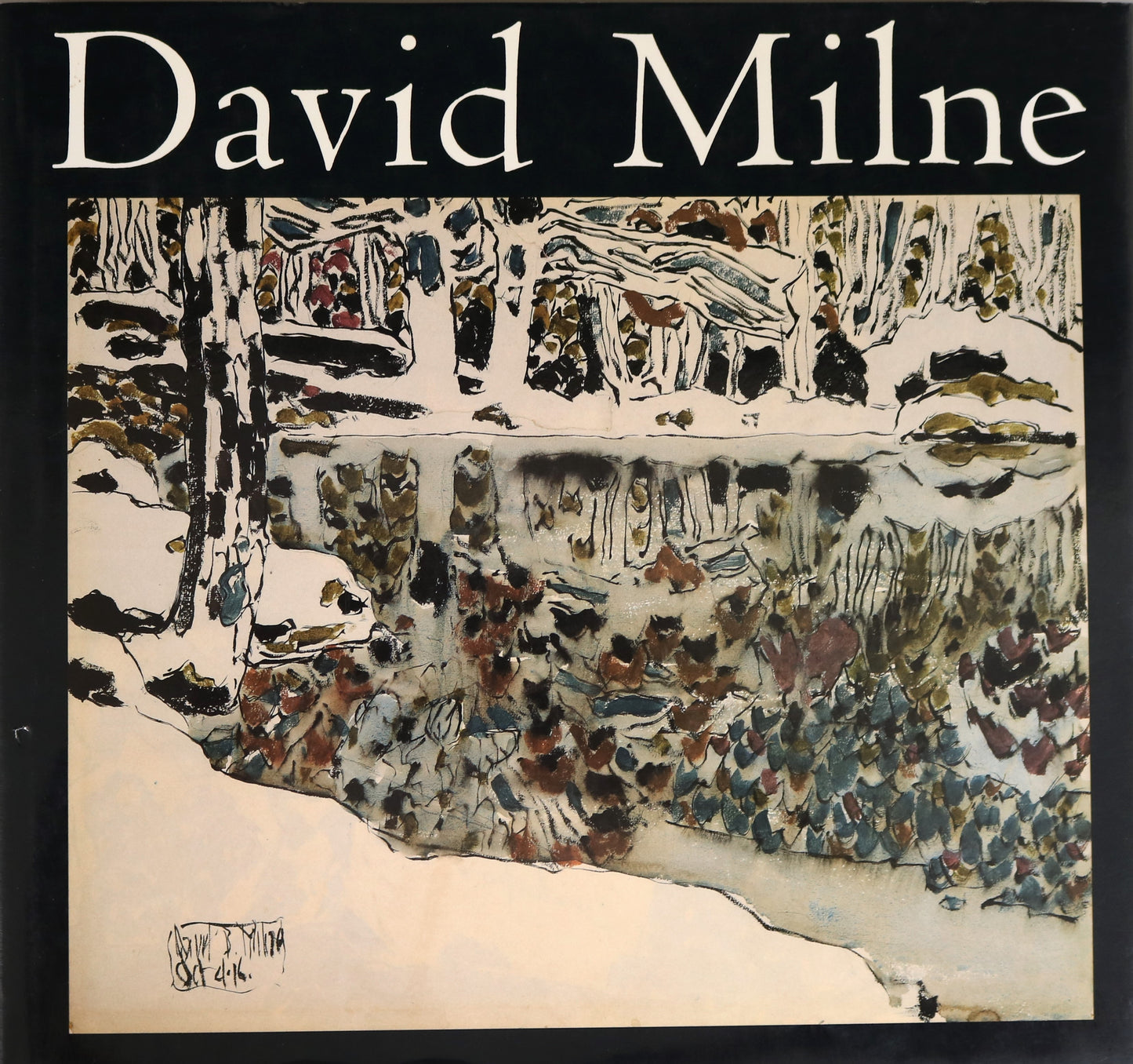 David Milne Canada Canadian Landscape Artist Art Painting Painter Used Book