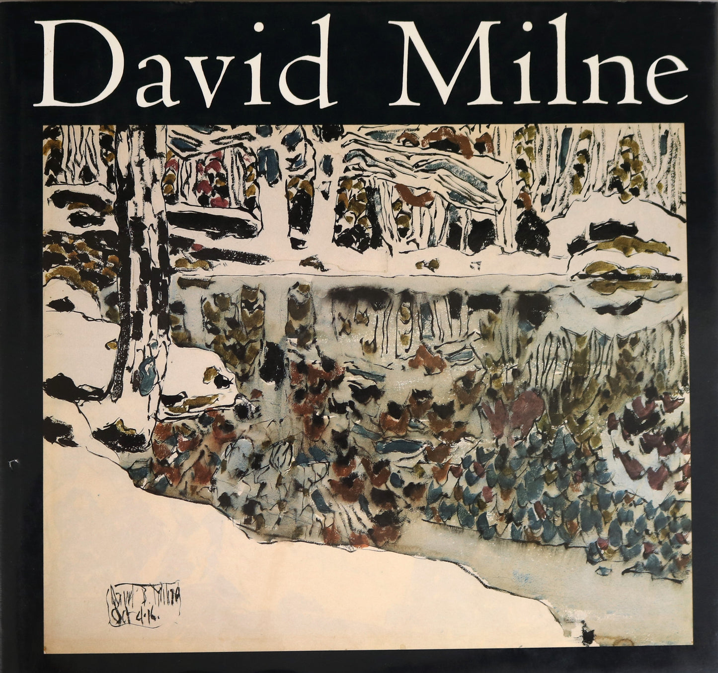 David Milne FRENCH Version Canada Canadian Landscape Artist Art Painter Book