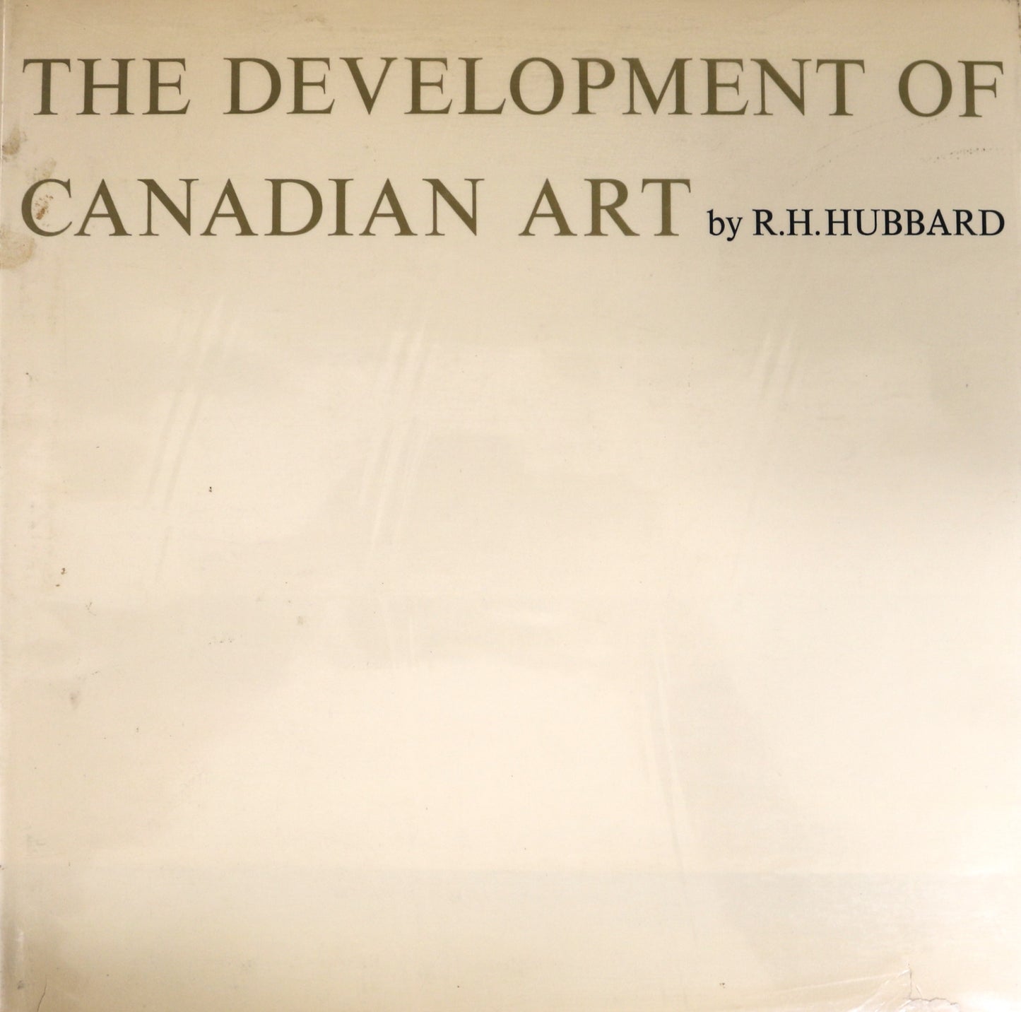 Development of Canadian Art Canada Artists Technique Style History Used Book