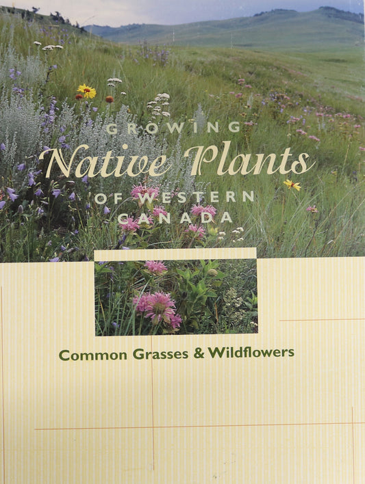 Growing Native Plants of Western Canada Grasses Wildflowers Flora Guide Book