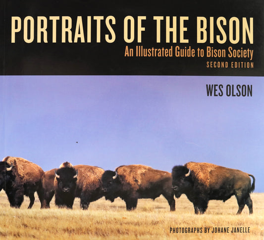 Portraits of Bison Illustrated Guide Livestock Animals Ranching Pictorial Guide Book