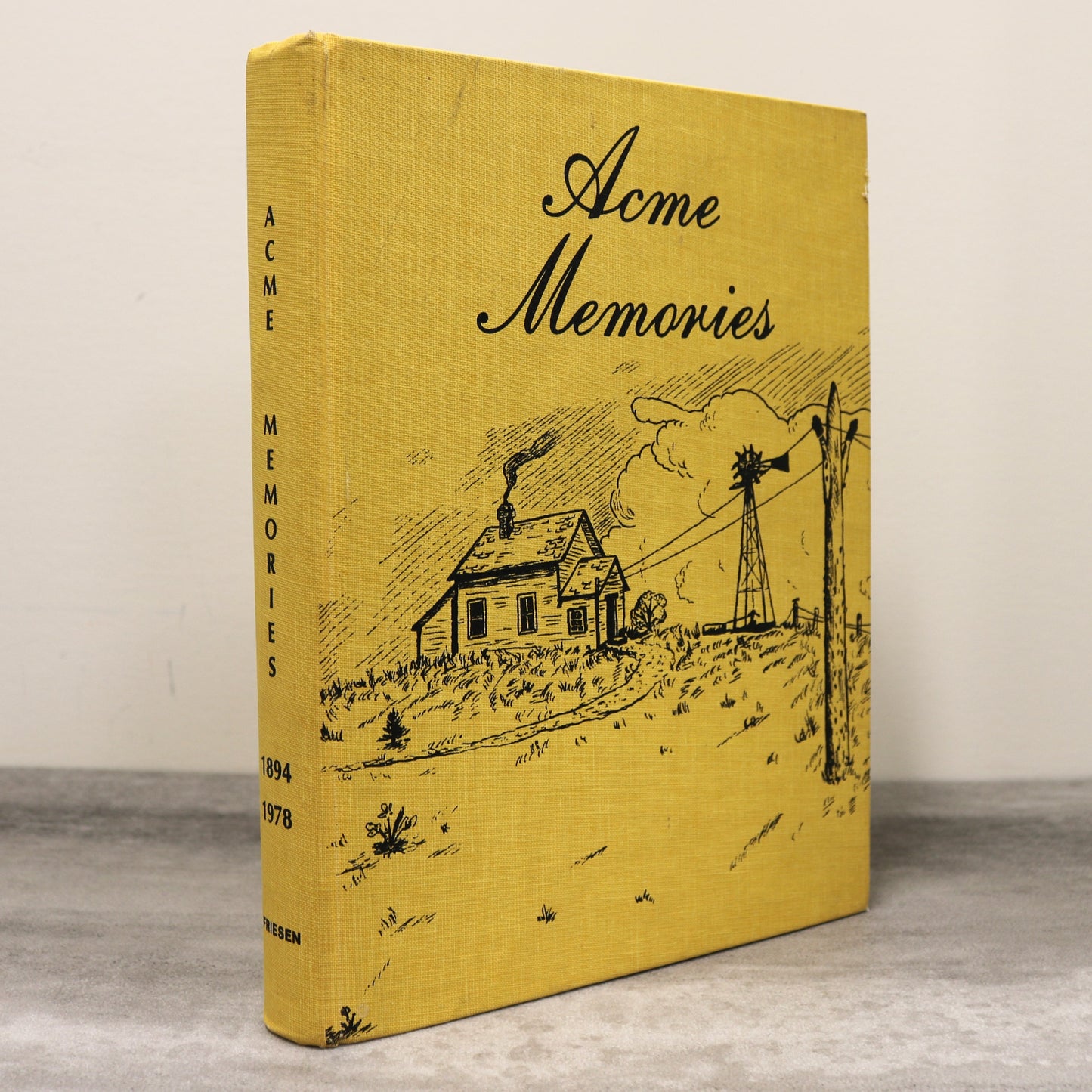 Acme Carbon Memories Alberta Canada Canadian Local History Used Book