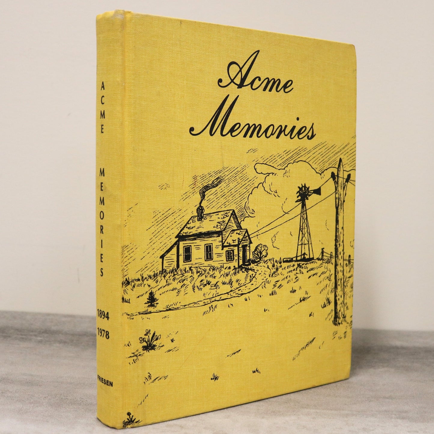 Acme Carbon Memories Alberta Canada Canadian Local History Used Book