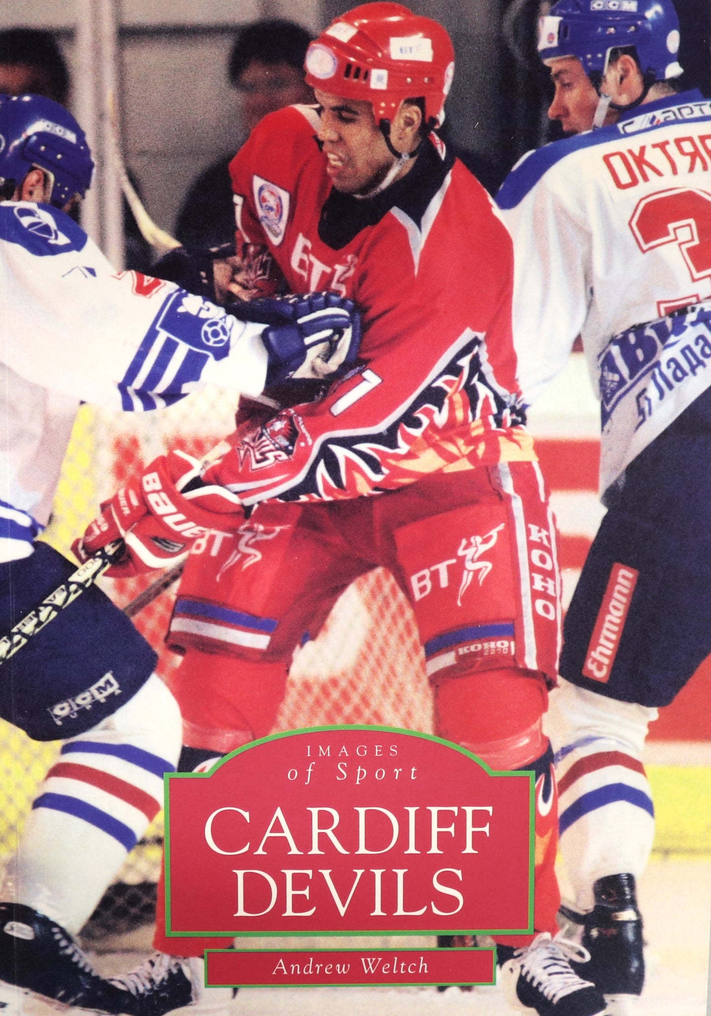 Cardiff Devils Ice Hockey Club Welsh Sports Photographs Pictorial History Used Book