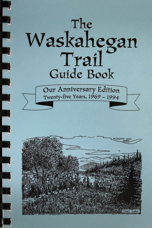 Waskahegan Trail Guide Book Alberta Canada Canadian Local Walking Hiking Trail Book