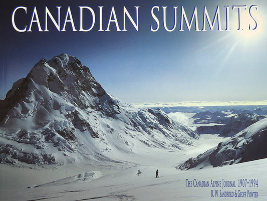 Canadian Summits Alpine Journal Mountains Mountaineering Climbing Magazine Book